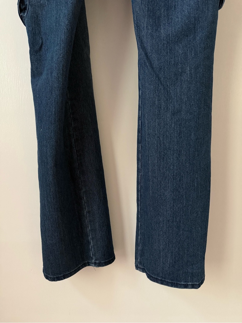 Vintage Y2K Low Rise Apple Bottoms Dark Wash Cargo Jeans Size 13/14 - Picture 11 of 16